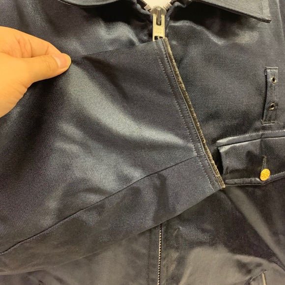 Fechheimer Jacket Navy Blue Chicago Flag Size 46L - Picture 6 of 11